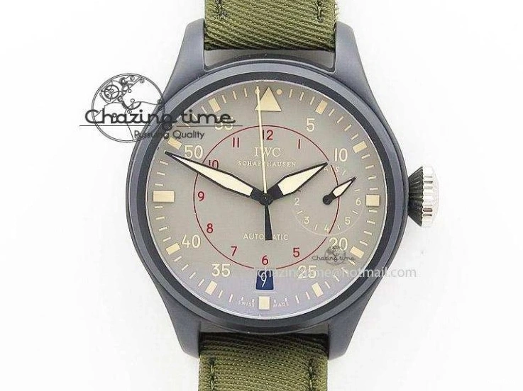 MIROTIME 0129 Snug Portofino IW391022 SS ZK 1:1 Best Edition White Dial Gold Markers On Black Leather Strap A 7130